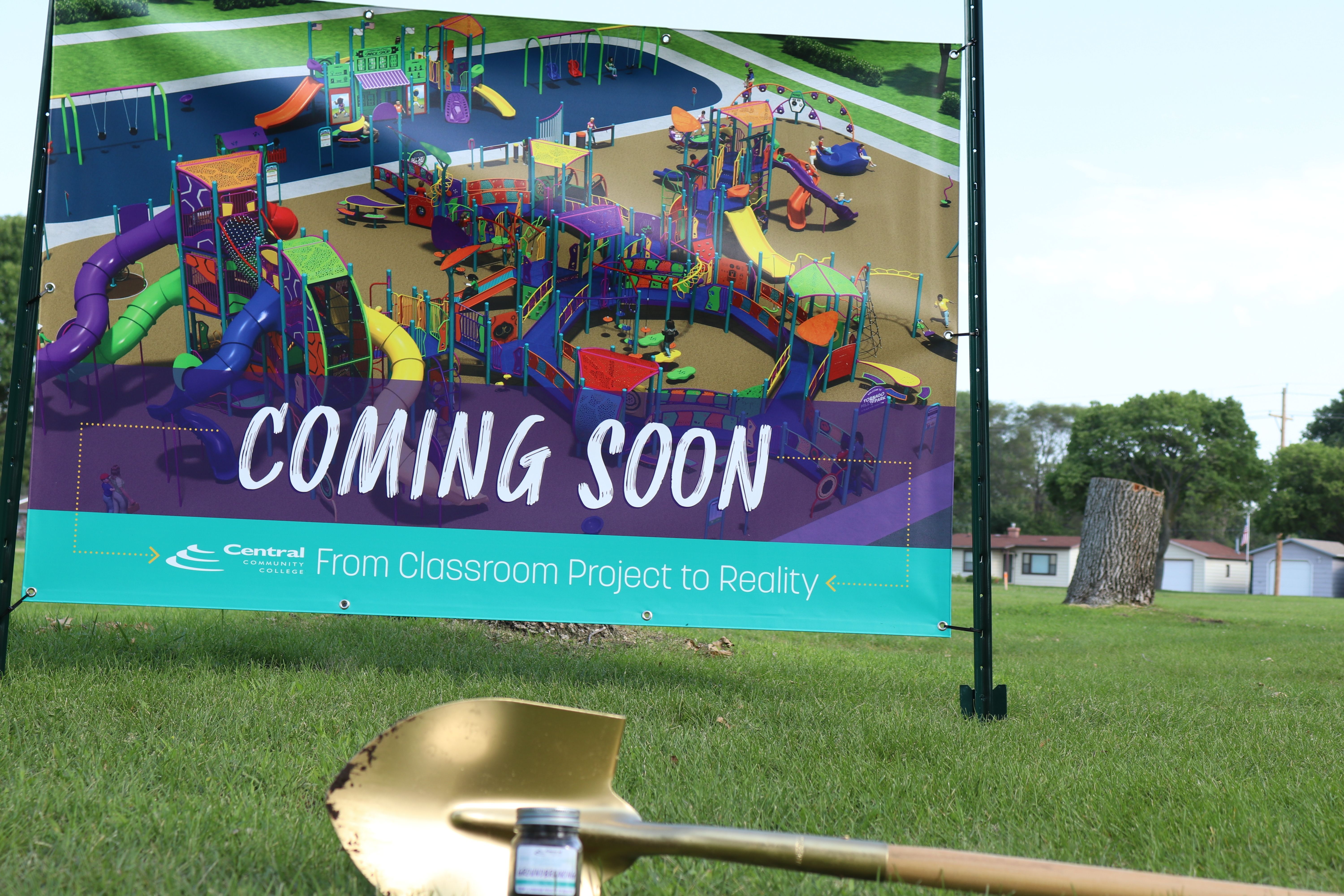 Groundbreaking at Ryder Park for all inclusive playground