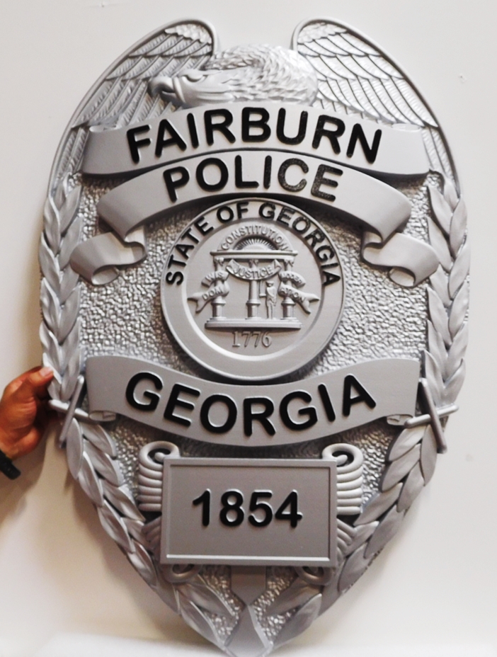 CC7175 - Badge of the Fairburne Police Department, Georgia