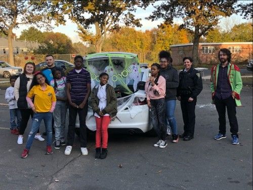 Trunk or Treat with the New Haven Police Department