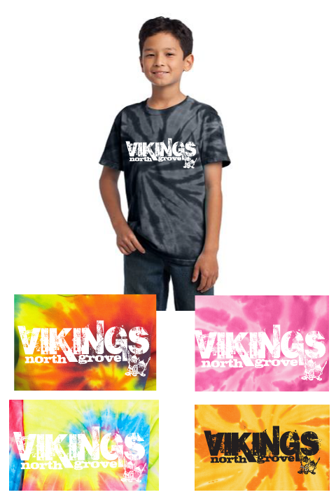 Vikings Tie Dye - Short-sleeve Tee