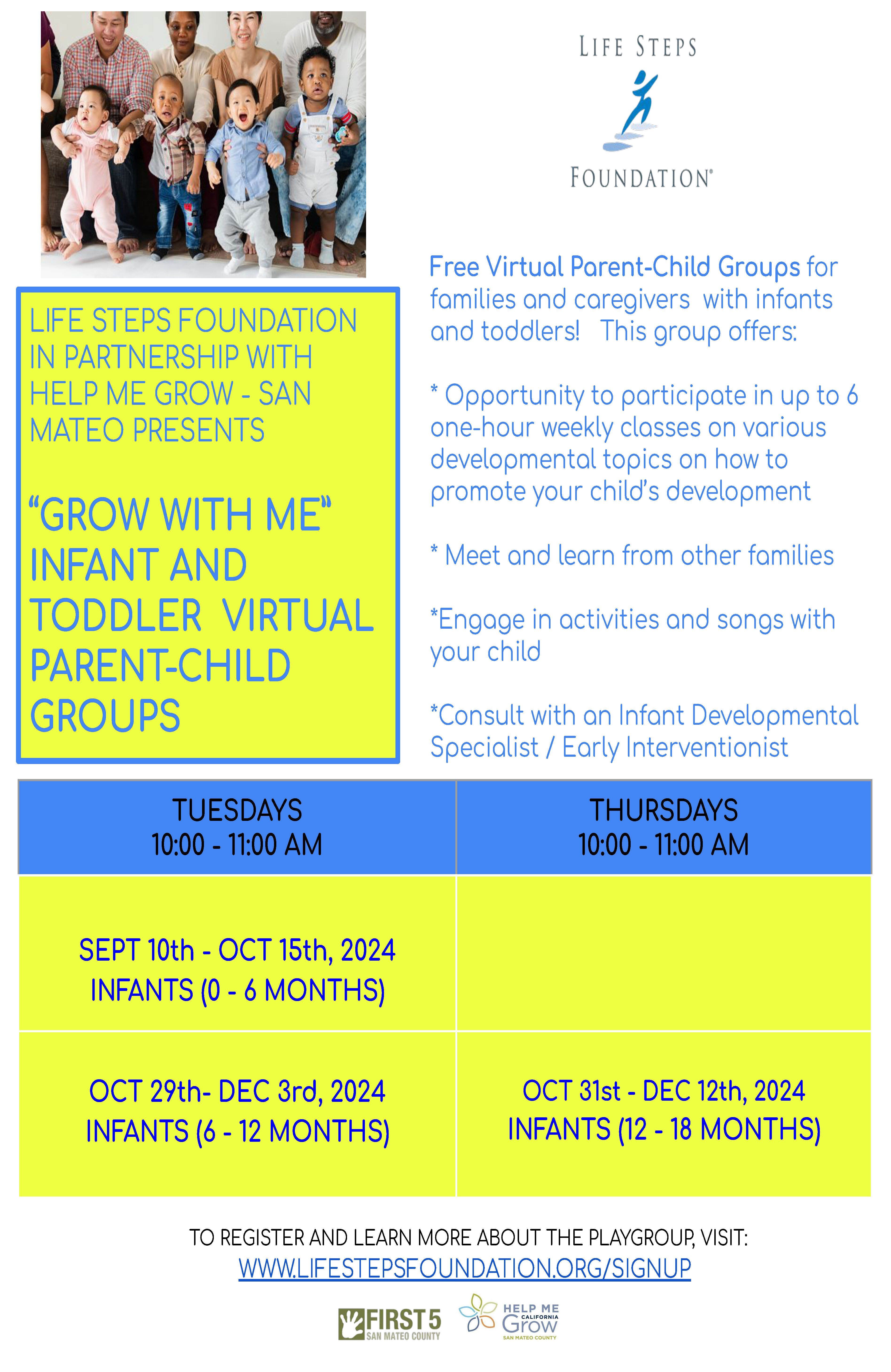 Grow with me Playgroup sept-dec 2024