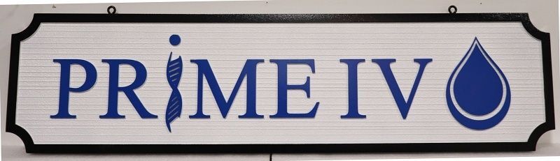 SA28521A - Carved and Sandblasted HDU Sign for "Prime IV" with Logo