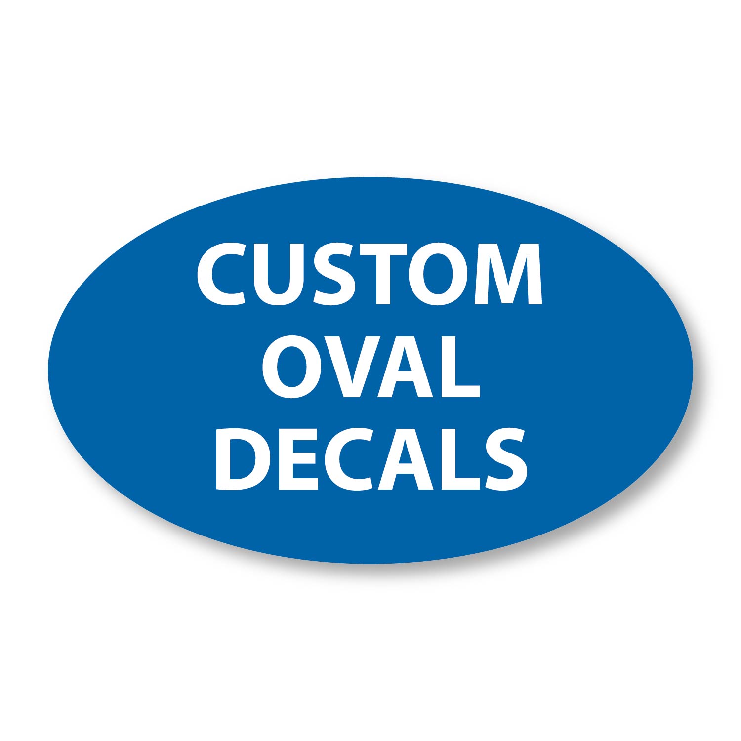 Oval Decals