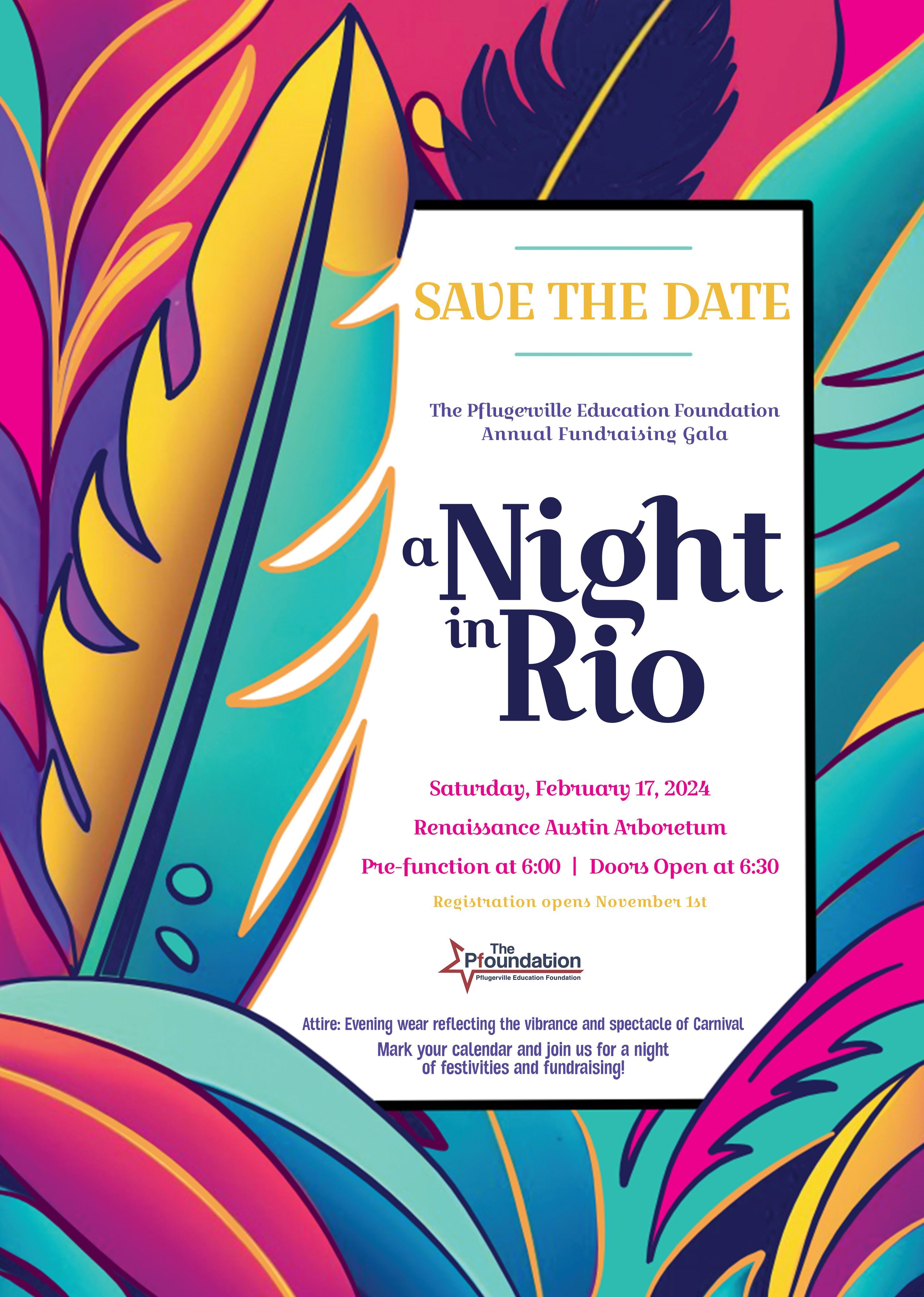 A Night In Rio Fundraising Gala Event Calendar News & Events