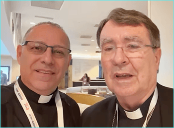 Father Duvan interviews Apostolic Nuncio to the United States 
