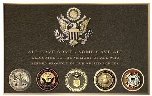 Custom Brass Memorial Plaque to Commemorate The Memory of Your