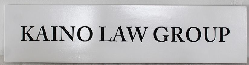 A10570 - Engraved  Sign for the Kaino Law Group 
