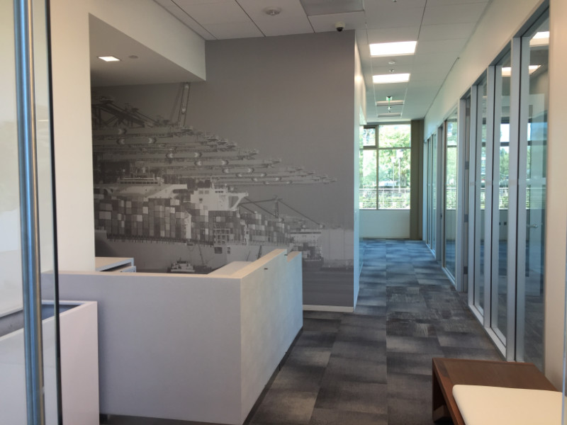 Real Estate Office Wall Murals | Newport Beach CA