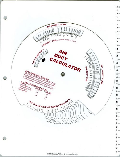 air-duct-sizing-calculator-slide-rule-chart-home-garden-hvac-parts