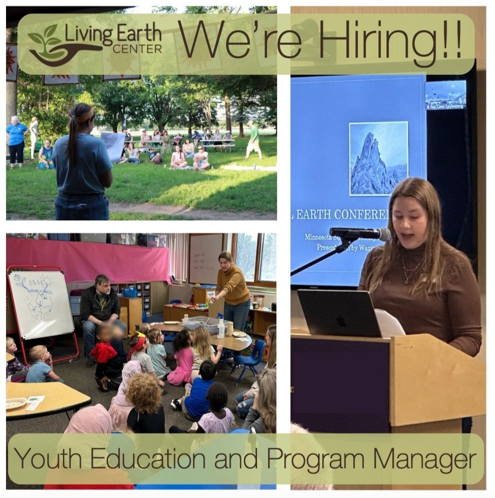 We're Hiring!! Youth Education and Program Manager