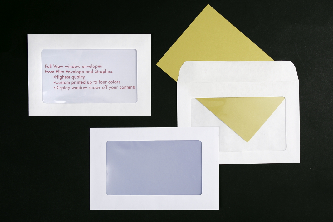 print window envelopes