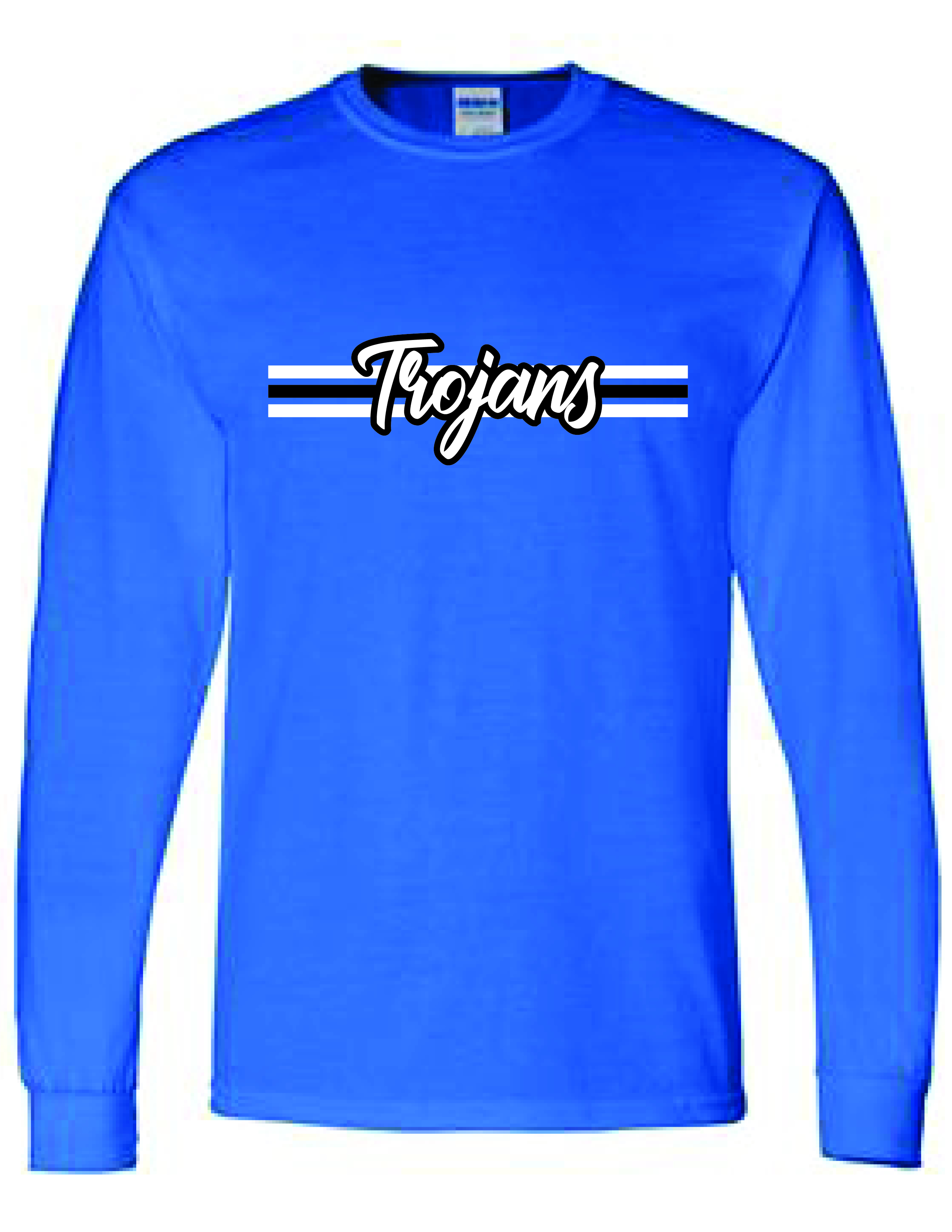 TROJAN SHORT LONG SLEEVE (Mens' and Youth sizes)