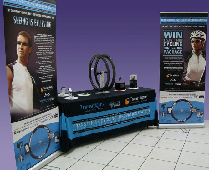 Pull Up Banners and Table Display