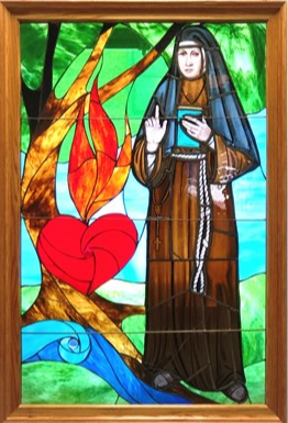 Stained Glass Window Featuring Blessed Mary Angela Installed at FSI