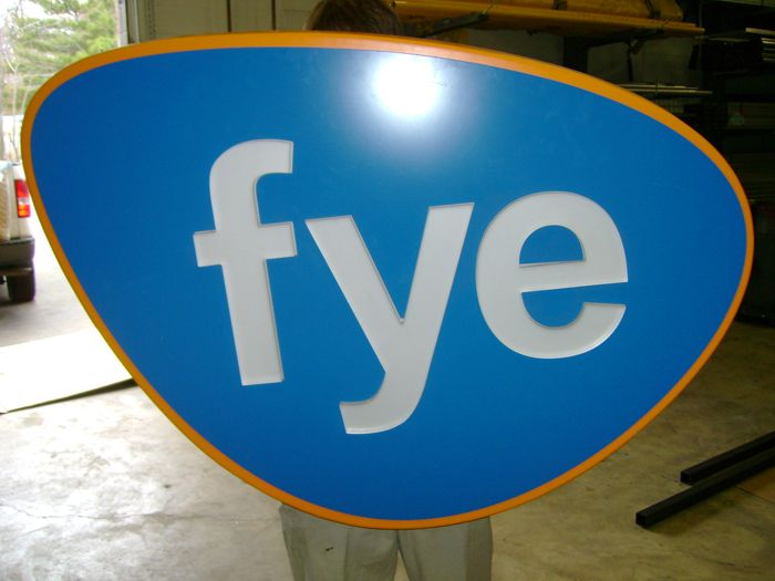 FYE Storefront Sign