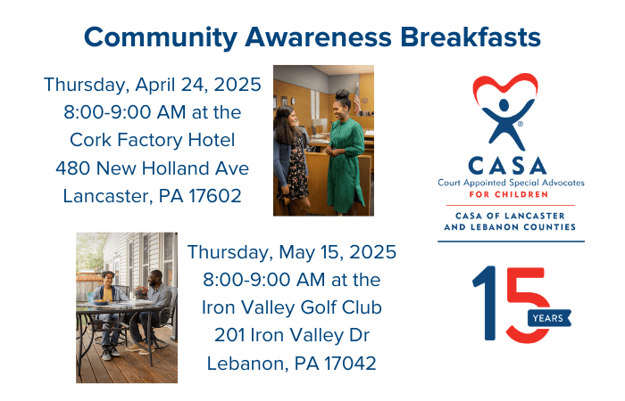 Join us for a Community Awareness Breakfast!