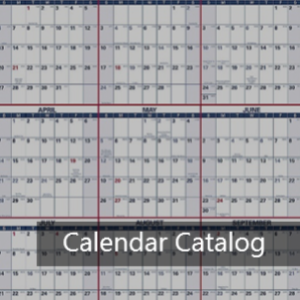 Calendar Catalog