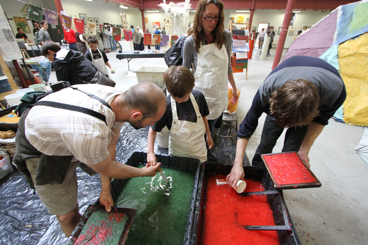 New Mobile Arts Tool to Engage Residents on Decline of Native Prairie through Paper Making
