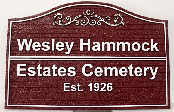 Cemetery Sign Examples Cemetery signs and plaques, memorial signs