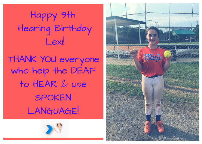 It Takes a Village: Lexi’s 9th Hearing Birthday! BE THANKFUL!
