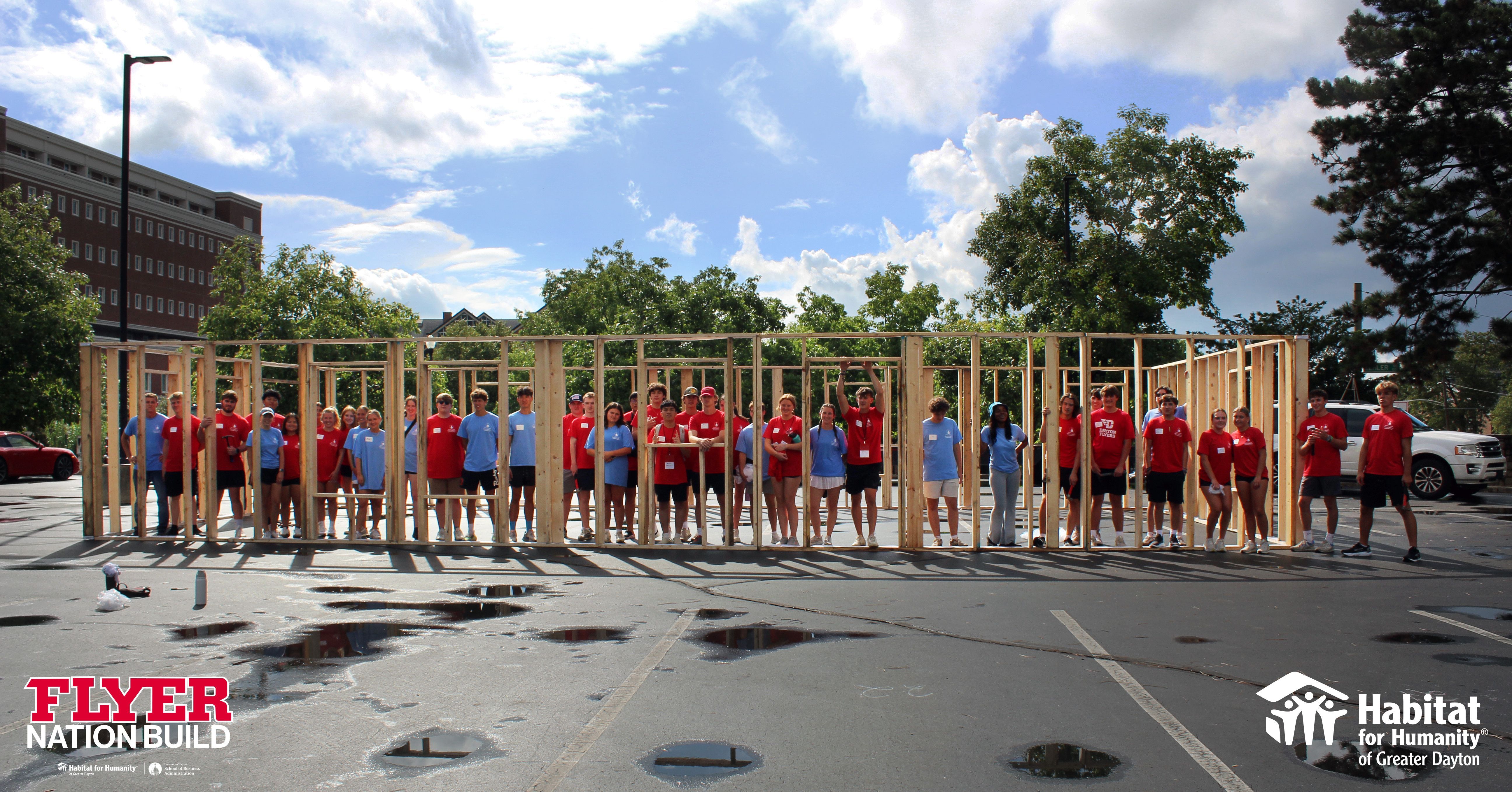 Building Homes and Community: University of Dayton Freshmen Make an Impact with Habitat for Humanity of Greater Dayton