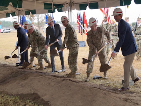 Breaking Ground for New Army Cyber Command at Fort Gordon, Georgia