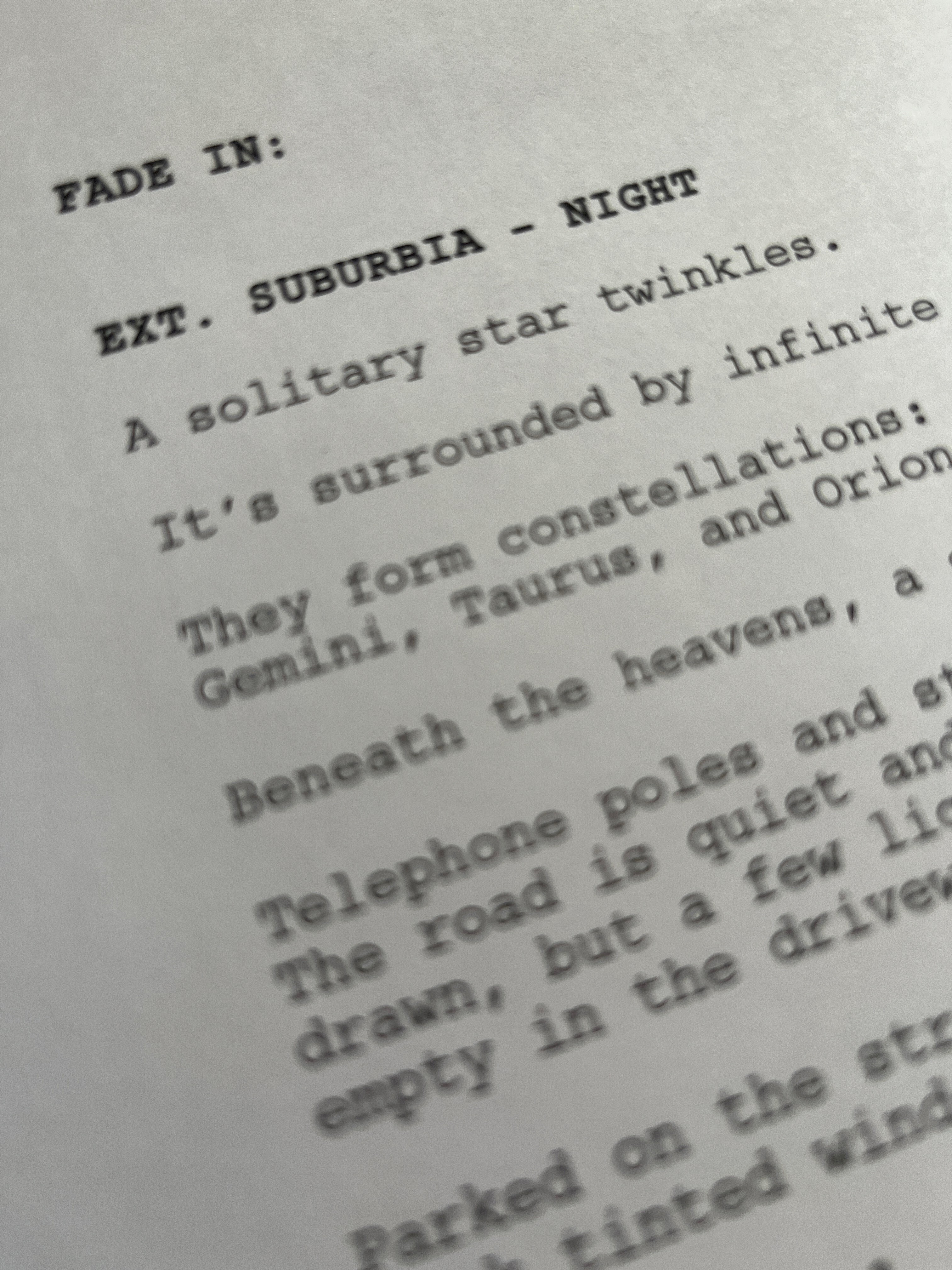 Beginner Screenwriting for Adults (18+) with Chris Messineo (In-Person) - 10 Weeks