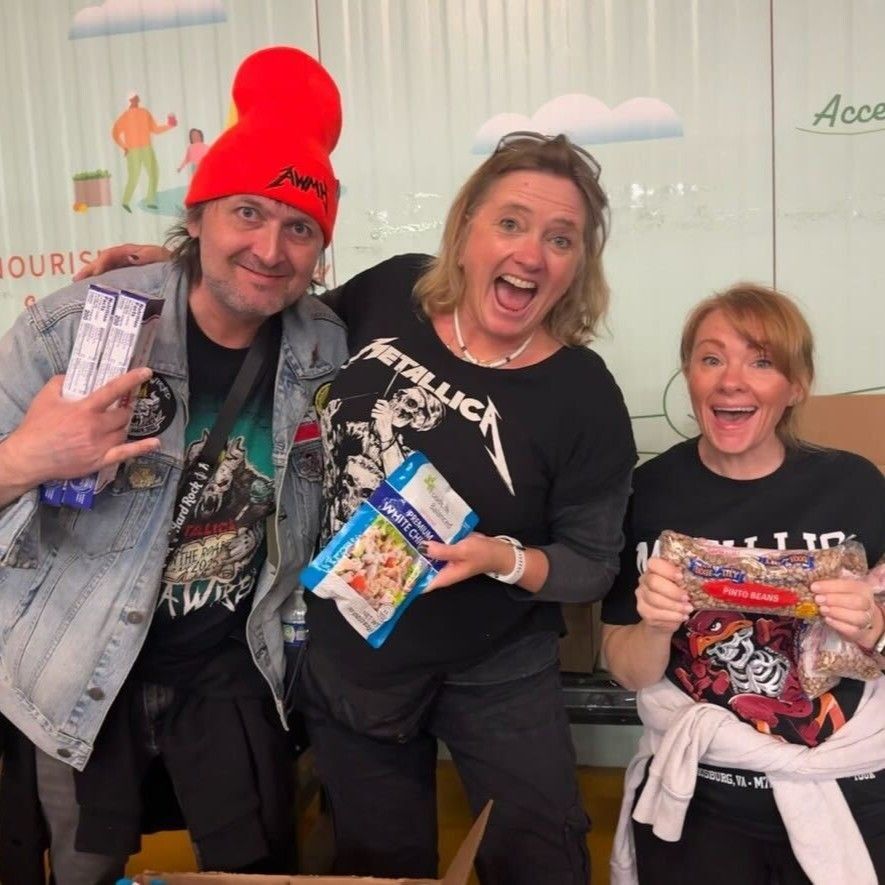 #MetallicaGivesBack to Three Local Orgs in Landover