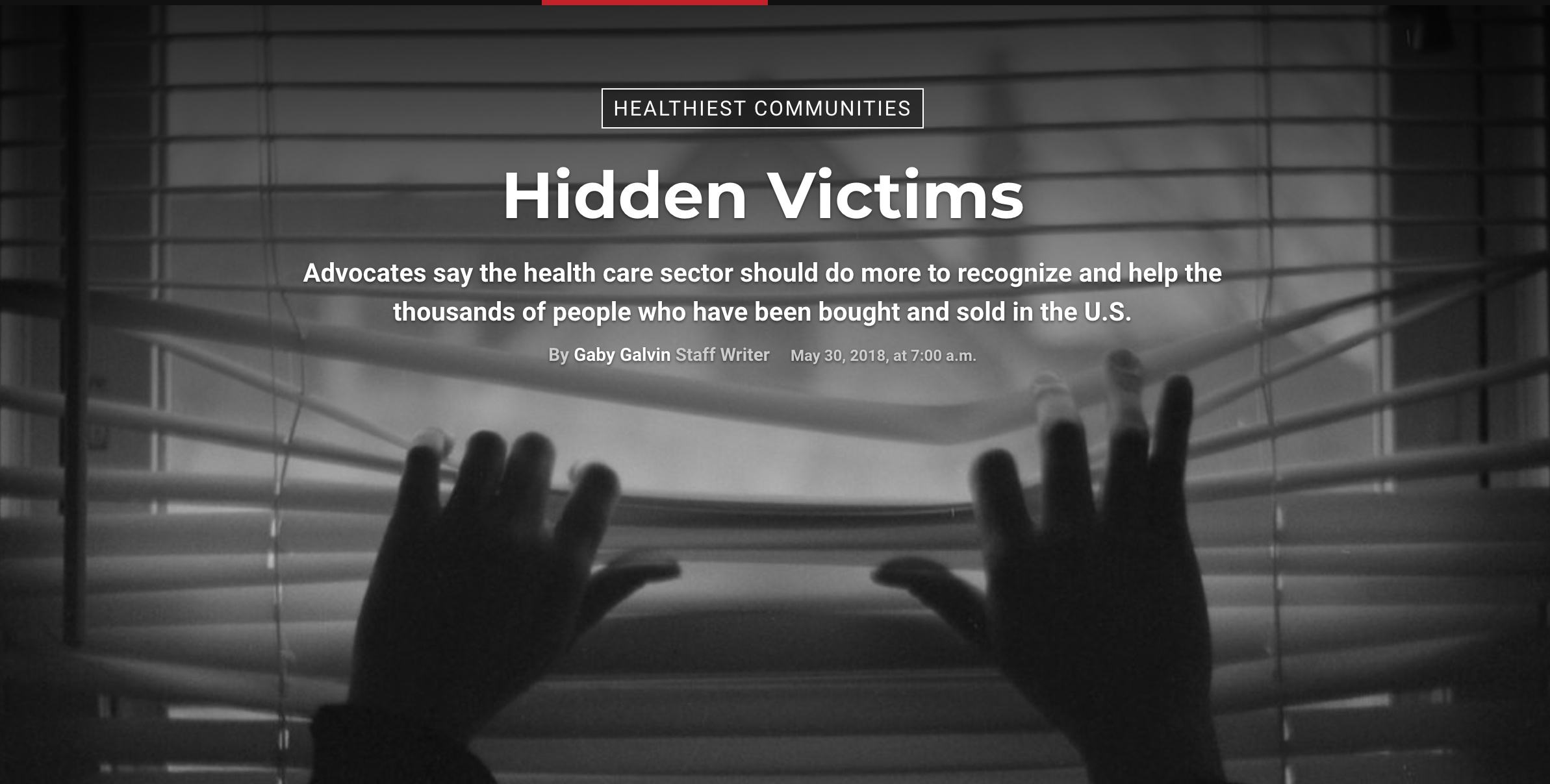 U.S News & World Report: Hidden Victims