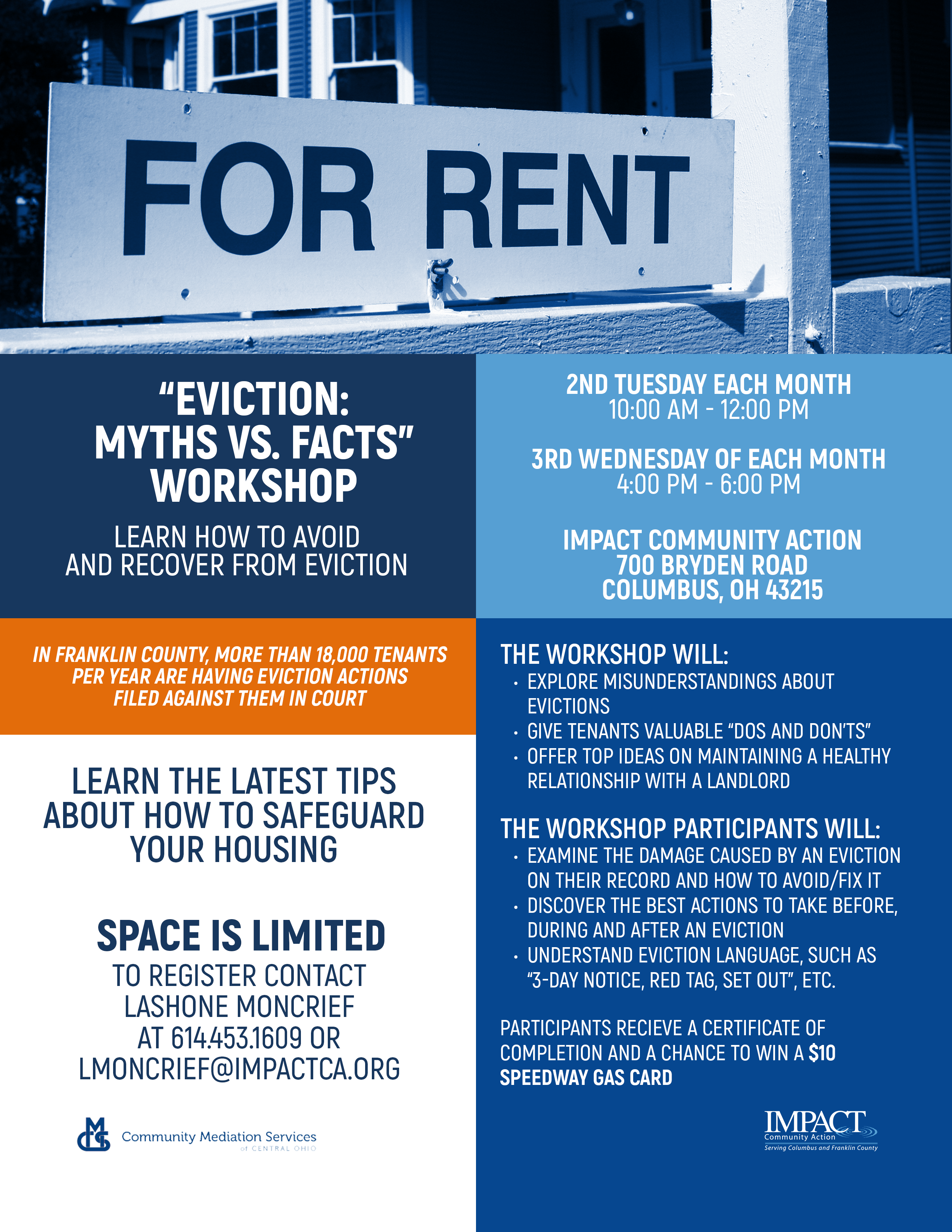 "Eviction Myths vs. Facts" Workshop