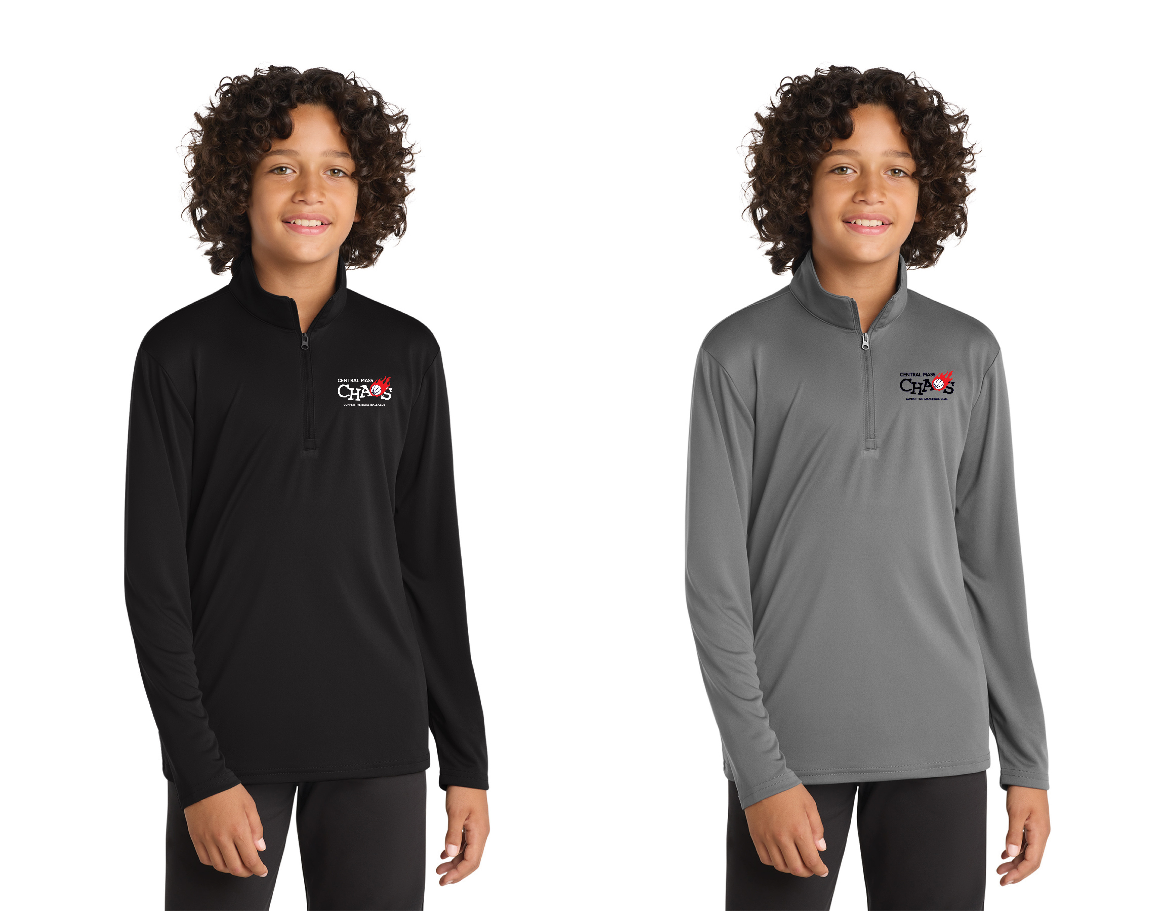 Youth 1/4 Zip Lightweight Pullover