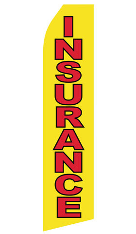 Yellow Insurance Econo Stock Flag