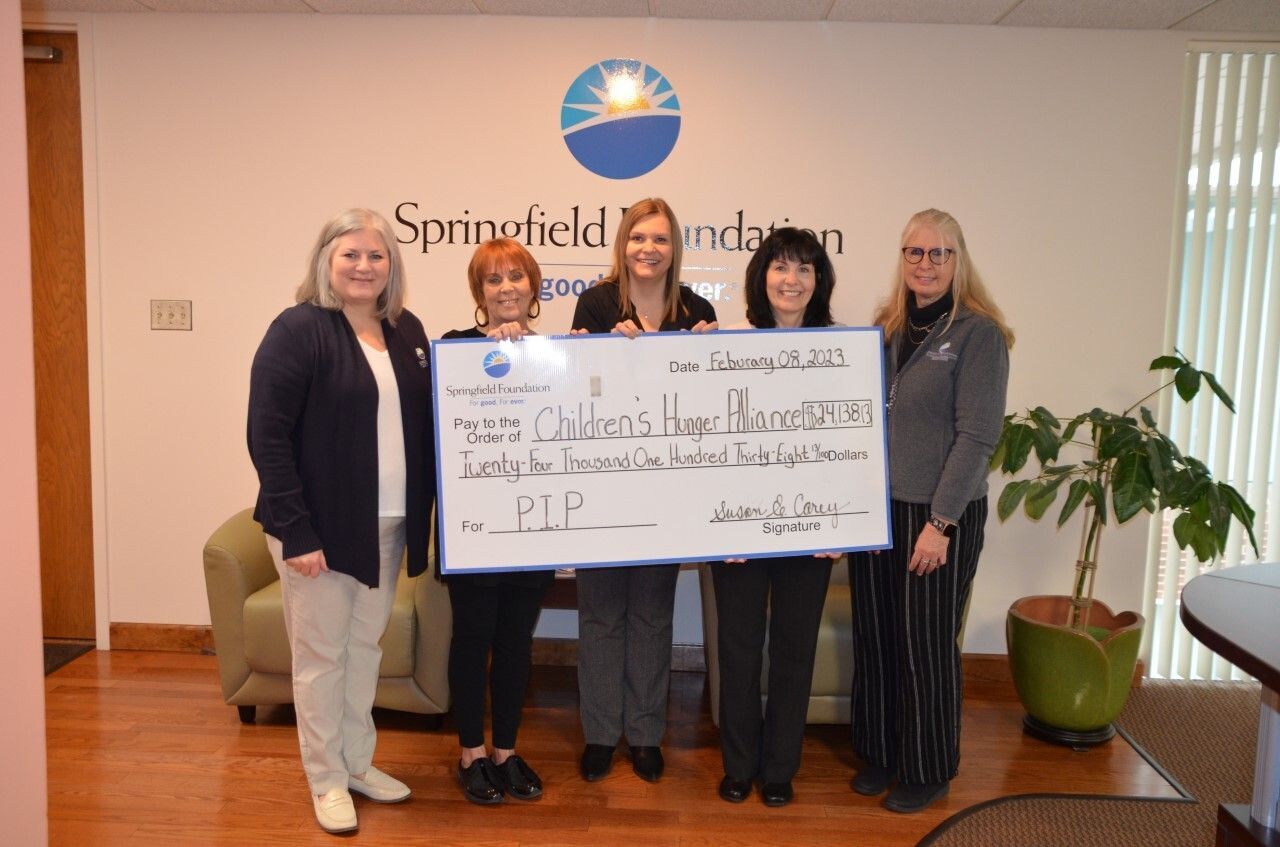 Springfield Foundation Awards $24,138 Grant to Children's Hunger Alliance