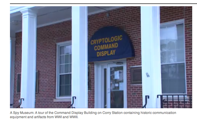 Spy Museum at the Navy's Corry Station