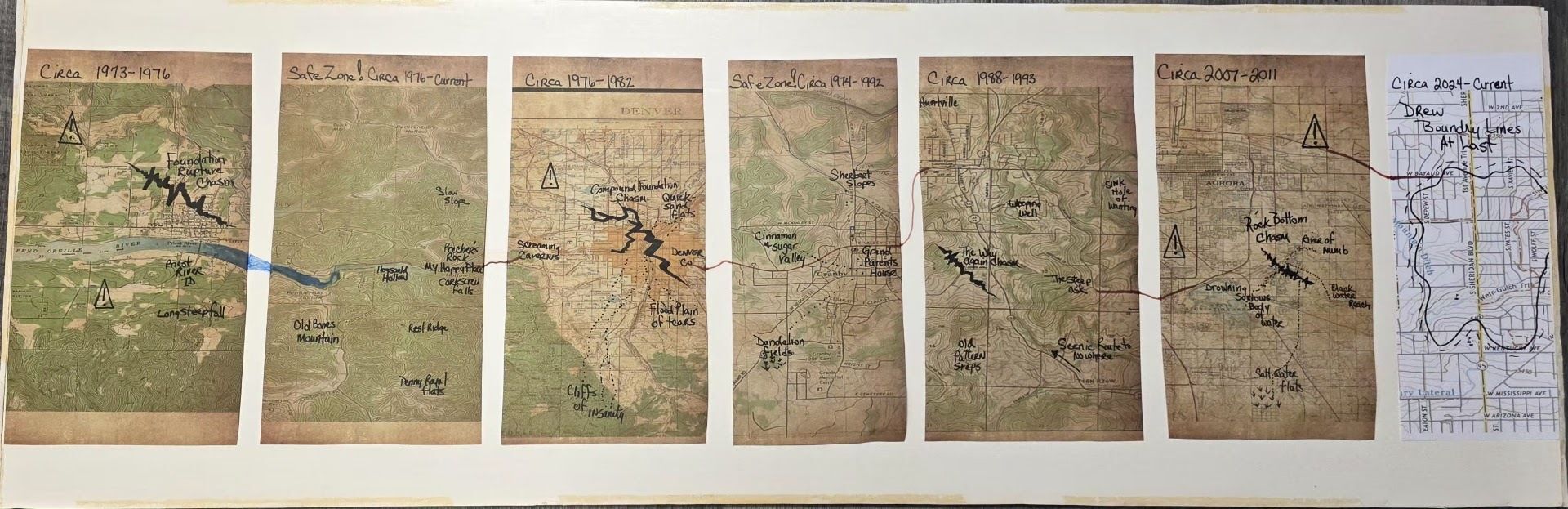A Map of Survival by Kris May