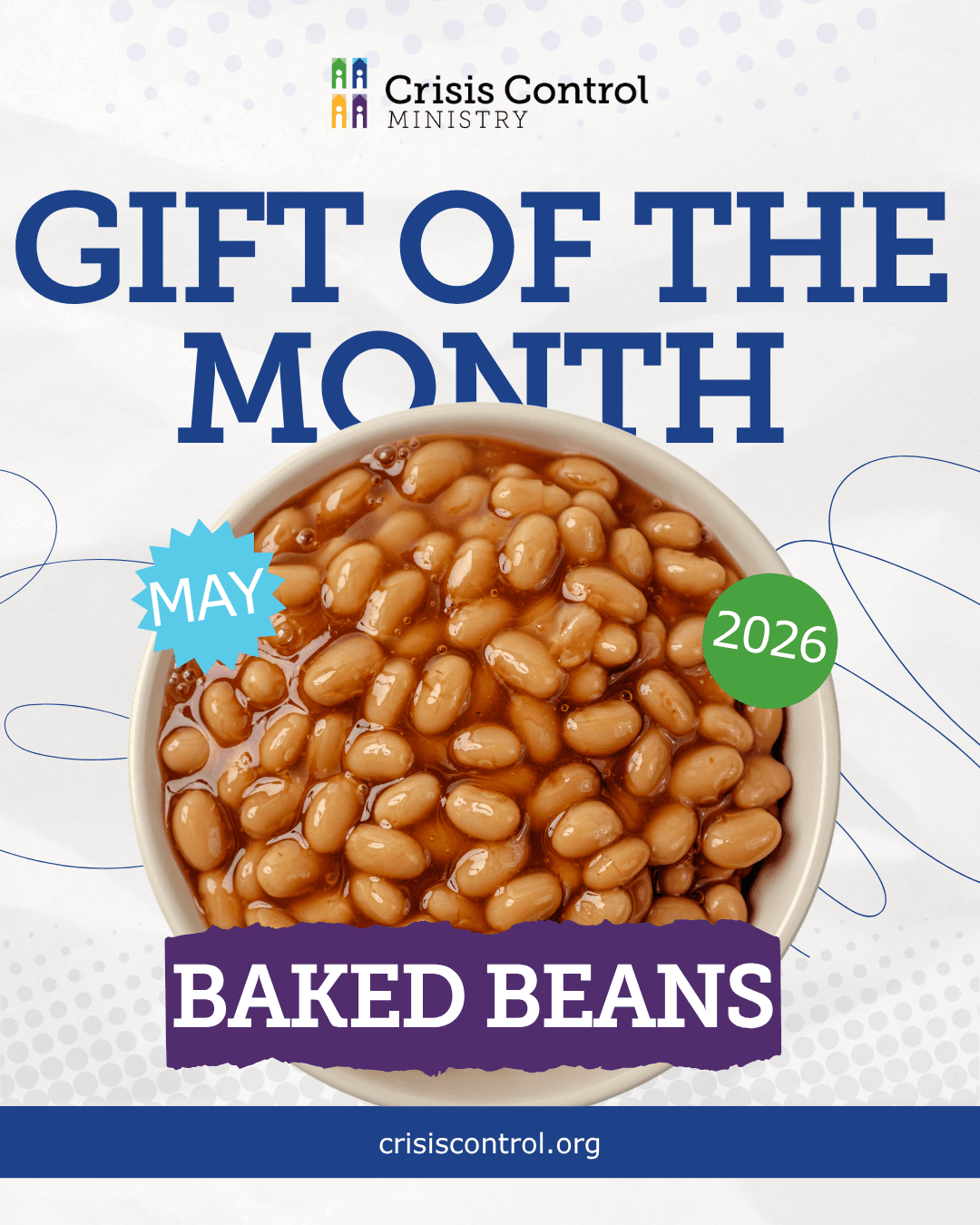 May 2026 Gift of the Month - Baked Beans