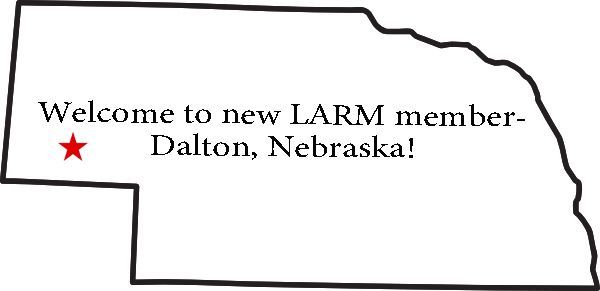 Welcome to our newest LARM member!