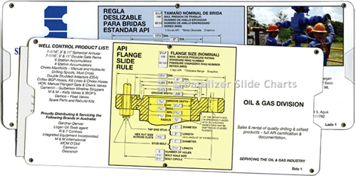 API Flange Slide Rules | Custom Slide Rule Calculators | Datalizer