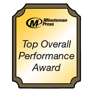 Minuteman Press Total Overall Performance Award