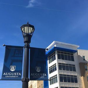 Augusta University Pole Banners 