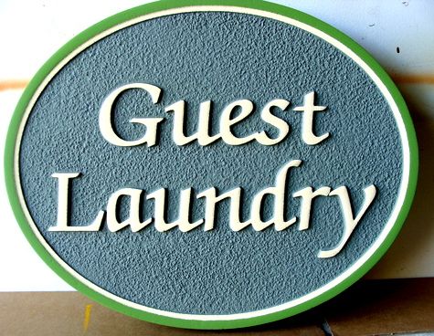 KA20620 - Custom Guest Laundry Room Sign