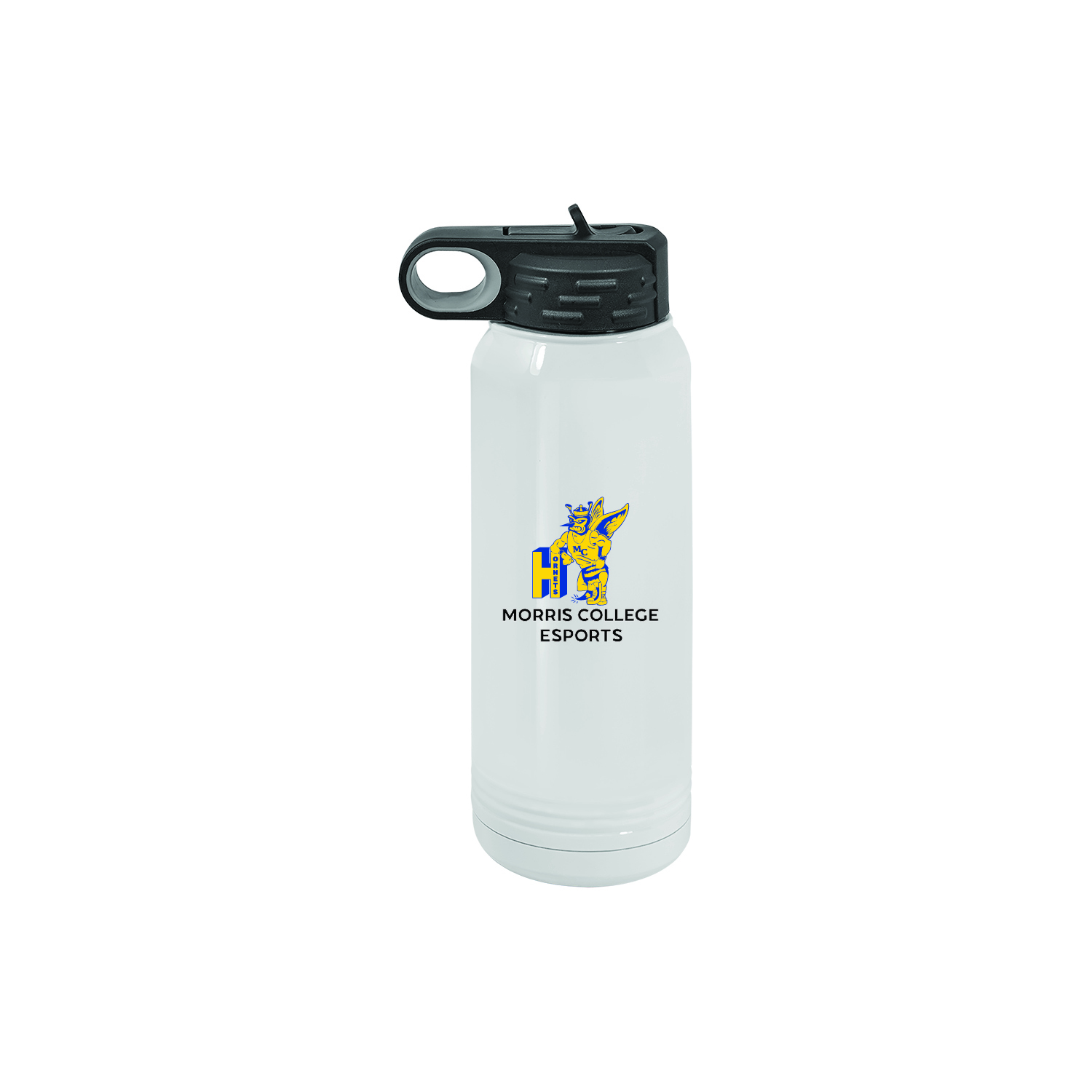 MORRIS COLLEGE White 30 oz. Polar Camel Water Bottle