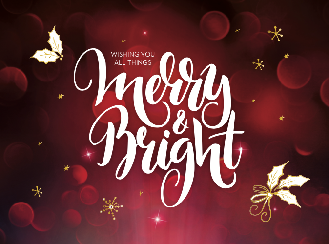 Holiday Lights card