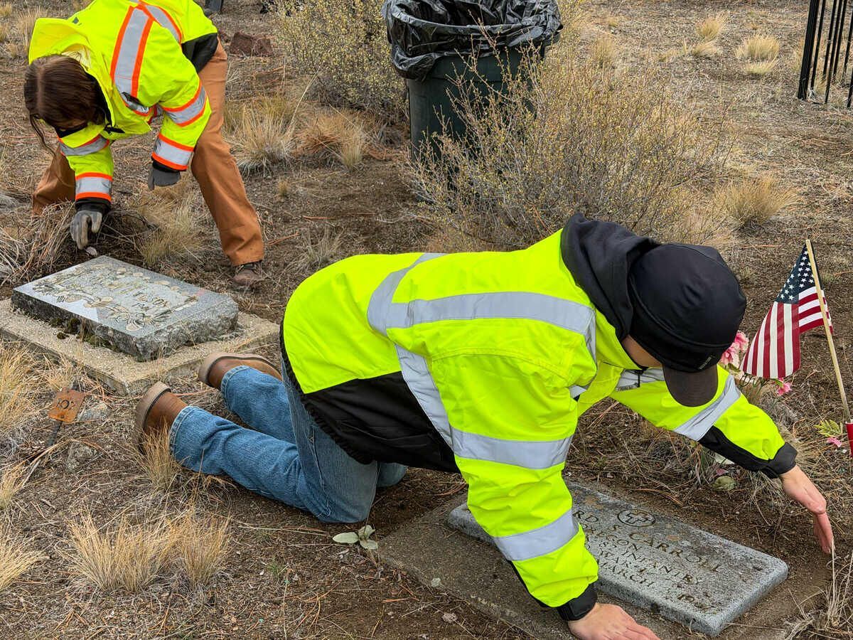 Youth Help Preserve Cemetery