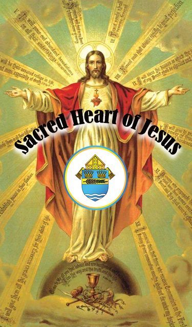 Most Sacred Heart of Jesus Prayer Card