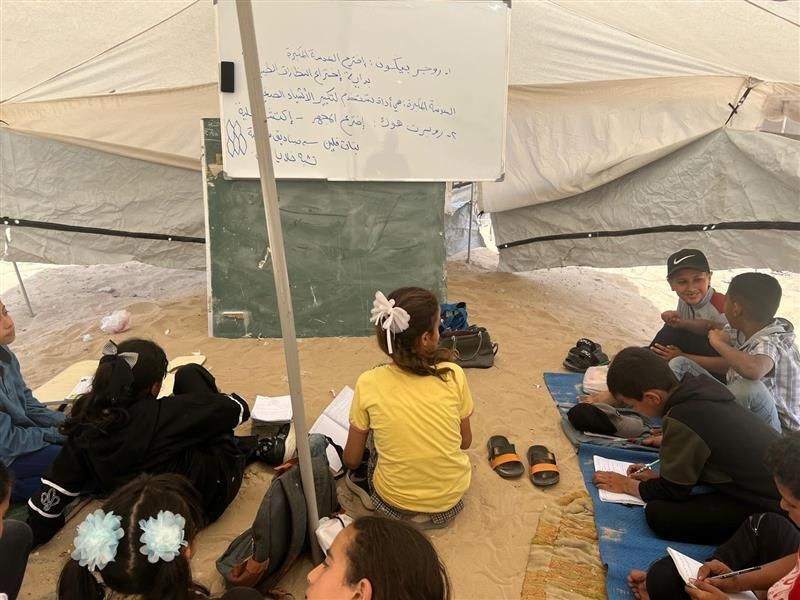 The Gaza Education Tent