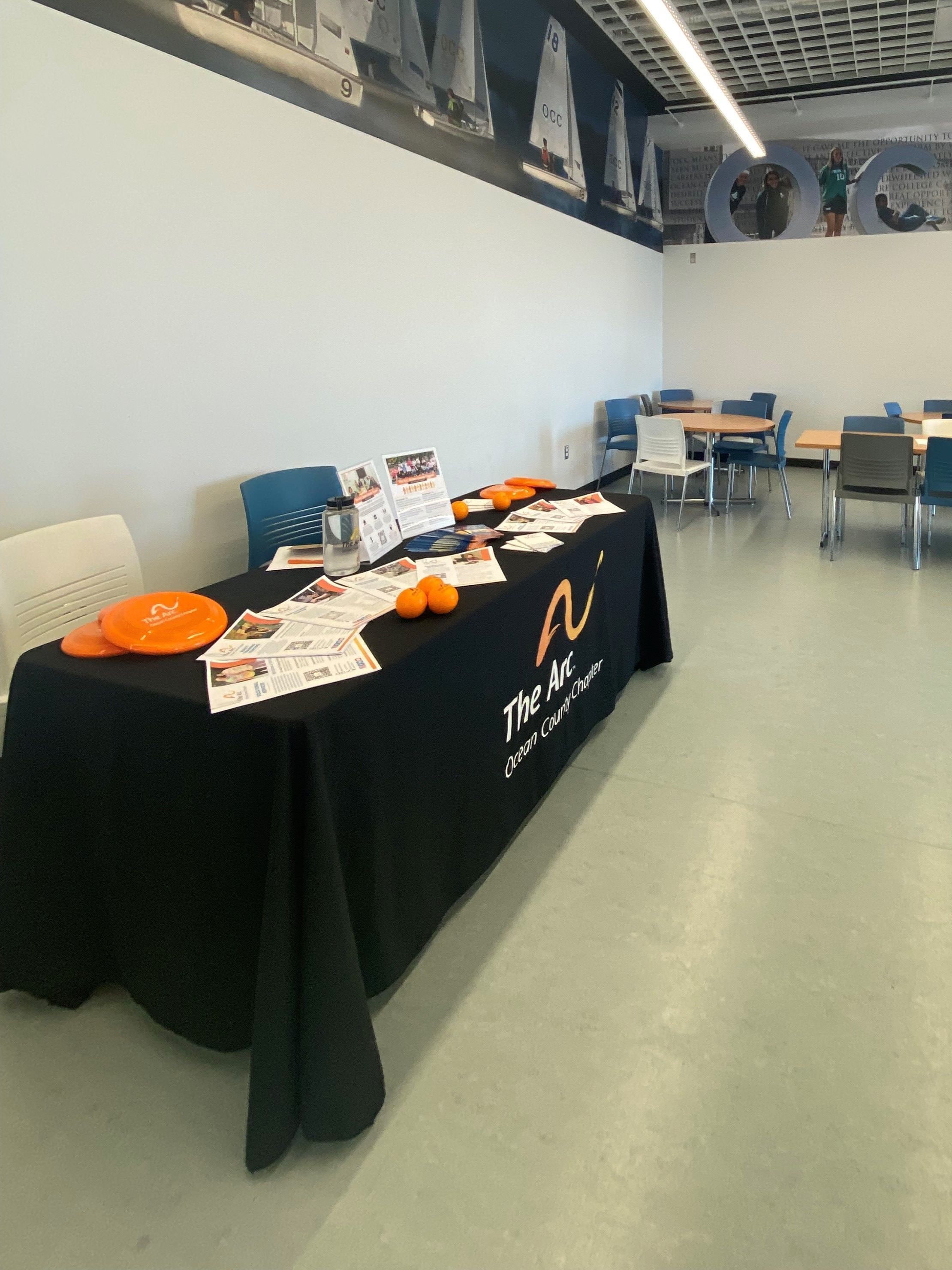 Arc Ocean table at Ocean County College