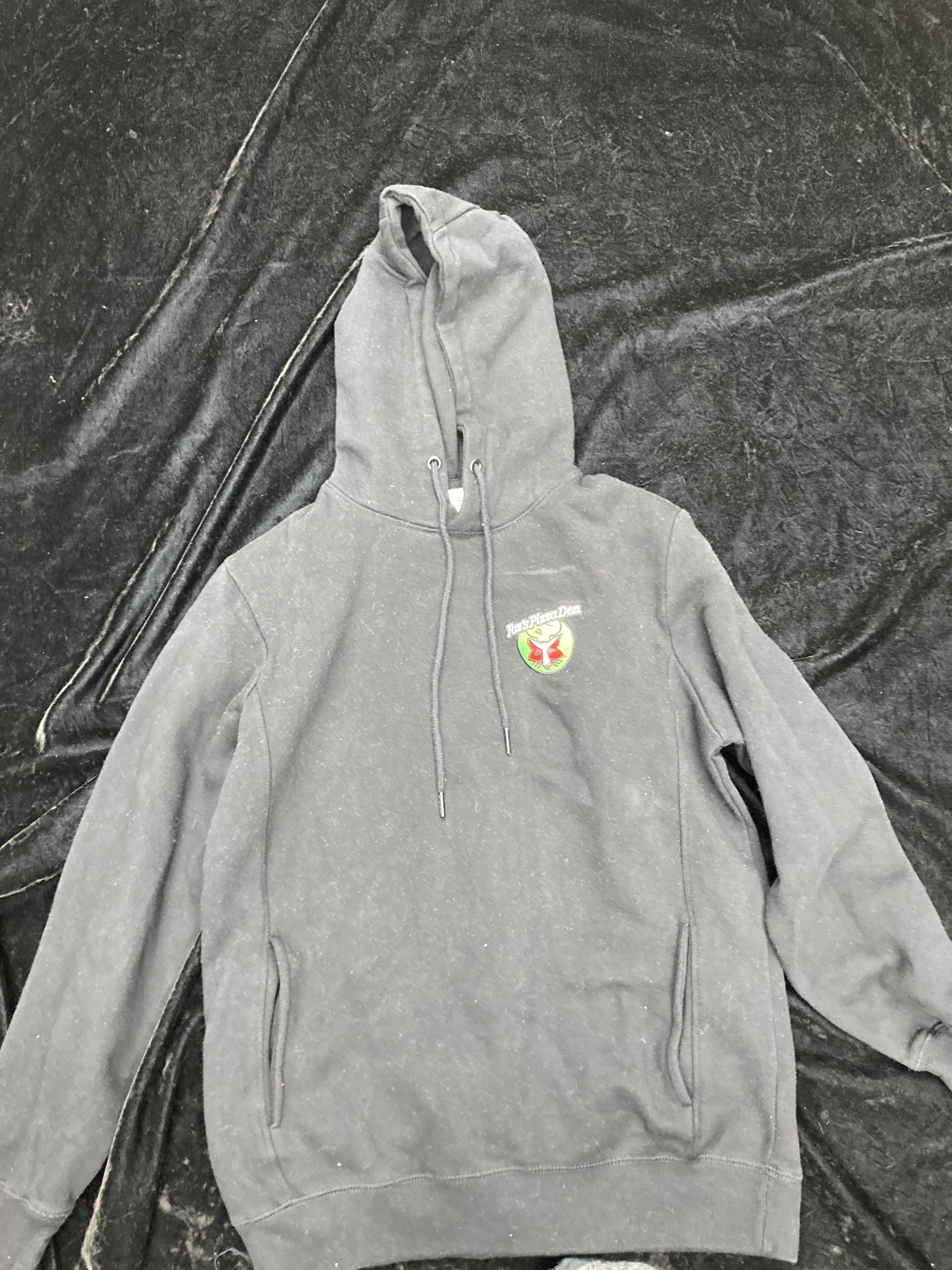 SALE Fox's Logo - Medium Black Hoodie