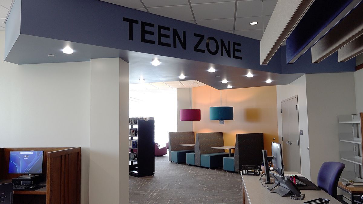 Teen Zone entrance