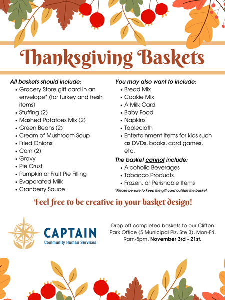Thanksgiving Baskets
